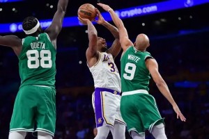 开云app-美媒：本赛季限制对手内线得分榜，凯尔特人、雷霆位列前二